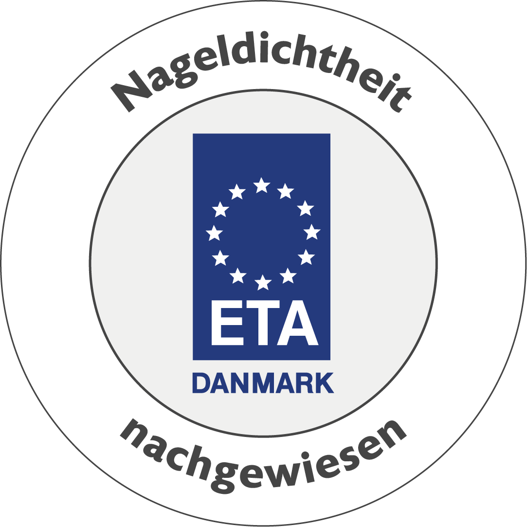 Nageldichtheit nachgewiesen ETA Denmark